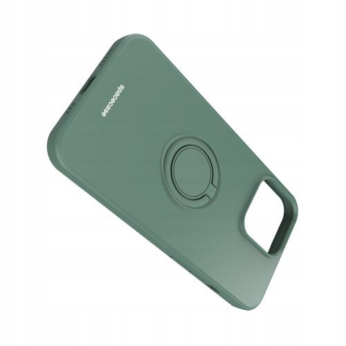 ETUI MATOWE DO IPHONE 13 PRO SPACECASE SILICONE RING SILIKONOWE + SZKŁO na Arena.pl