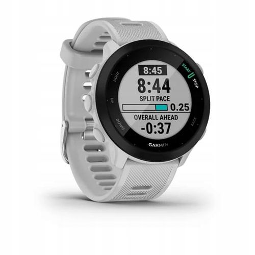 Smartwatch Garmin Forerunner 55 biały na Arena.pl
