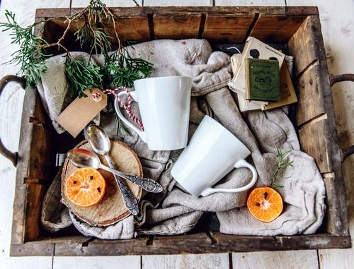 Kubki ceramiczne białe GLASMARK zestaw 6szt kawę latte herbatę 250ml na Arena.pl