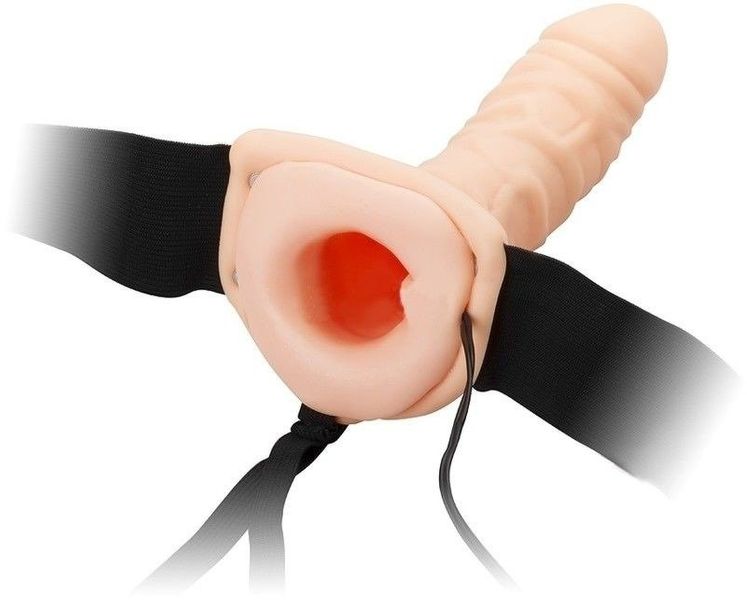 Wibrująca Męska Proteza Penisa The Extender Vibrating Strap-On zdjęcie 3