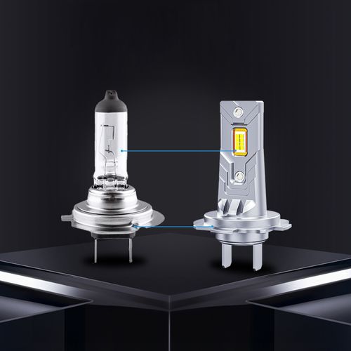 ŻARÓWKI LED H7 RETROFITY 1 do 1 5500K SUPER WHITE na Arena.pl