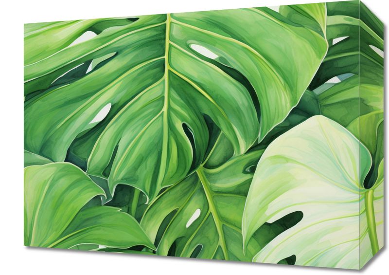 Obraz 40x30cm Tajemnice Liści zdjęcie 1