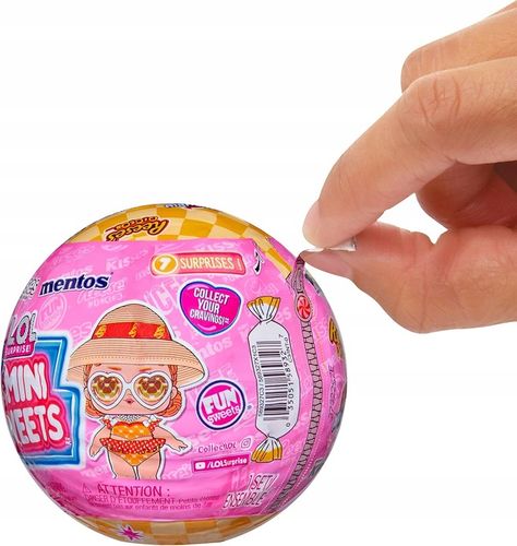 LOL SUPRISE MINI SWEETS SŁODYCZE MINILALKI ZESTAW KULA 7 NIESPODZIANEK na Arena.pl