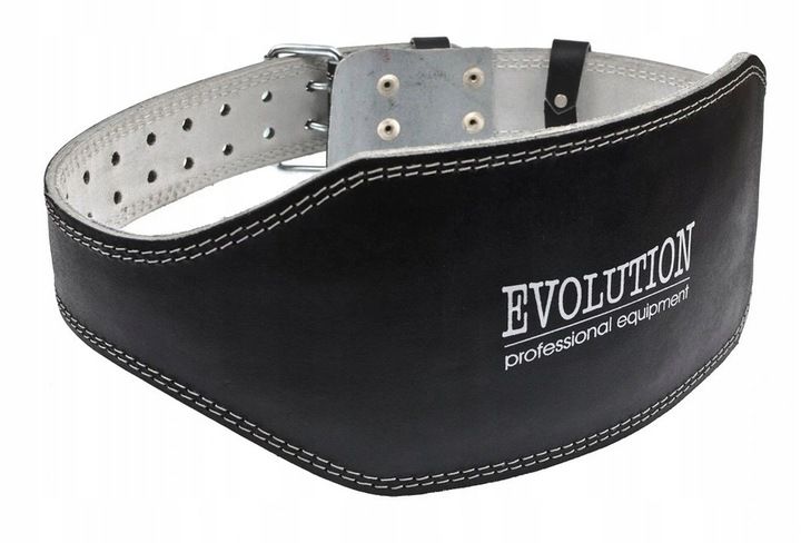 PAS KULTURYSTYCZNY SKÓRZANY EVOLUTION 15 cm r. XL zdjęcie 1