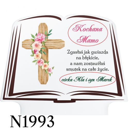 PODSTAWKA POD ZNICZE STATUETKA NA NAGROBEK XXL na Arena.pl