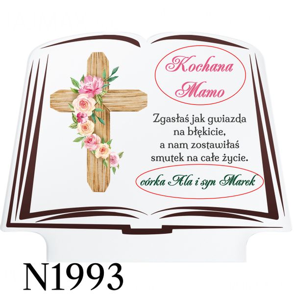 PODSTAWKA POD ZNICZE STATUETKA NA NAGROBEK XXL zdjęcie 2