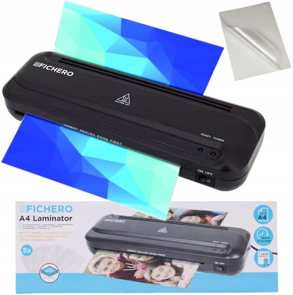 LAMINATOR ZGRZEWARKA LAMINARKA A4 A5+ FOLIA GRATIS zdjęcie 1