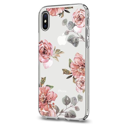 SPIGEN LIQUID CRYSTAL Apple iPhone X - AQUARELLE ROSE na Arena.pl