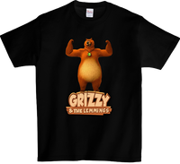 Koszulka T-shirt Grizzy i Lemingi