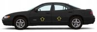 Pontiac Grand Prix 1997-03 - Listwy chrom boczne drzwi chromowane