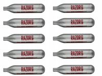 RazorGun NABÓJ KAPSUŁA BUTLA CO2 ZESTAW 12g DO WIATRÓWEK ASG 50szt.