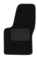 Dywanik kierowcy welurowy Fiat Seicento 1998-2010 czarny LUX