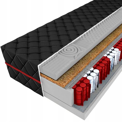 Materac pocket 160x200 PRESTIGE KOKOS exclusive MASUJĄCY 24cm H3/H4 na Arena.pl