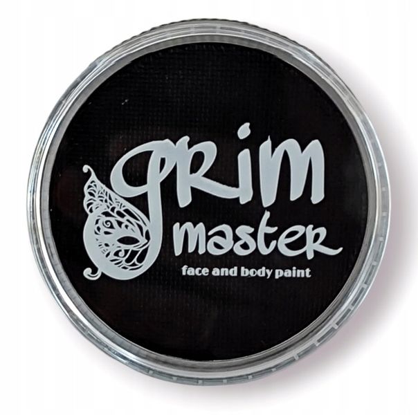 Farba do malowania twarzy i ciała GrimMaster BLACK 32g zdjęcie 2