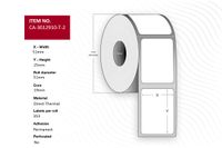 Capture Label 51x25, Core 19, Direct