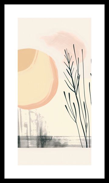 Plakat 50x100cm Pastelowy Wschód zdjęcie 3
