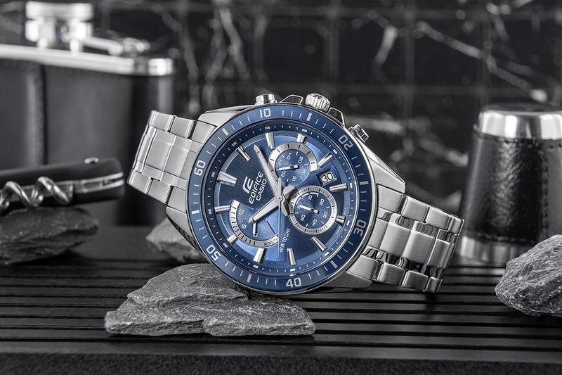 zegarek męski casio edifice efr-552d-2avuef + box zdjęcie 5