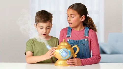 MAGIC MIXIES MAGICZNA LAMPA DŻINA MASKOTKA INTERAKTYWNA ZWIERZAK NIEBIESKA na Arena.pl