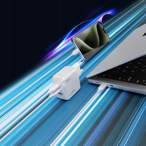 SZYBKA ŁADOWARKA USB C UNIWERSALNA 3x USB 67W 65W TYP C + KABEL USB C 100W na Arena.pl