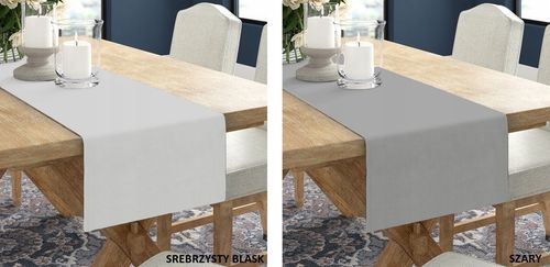 BIEŻNIK OBRUS GŁADKI MATOWY 40x220 KOLORY na Arena.pl