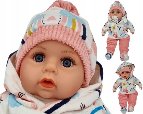 LALKA BOBAS MÓWI I ŚPIEWA POLSKI 45CM+SMOCZEK_38 na Arena.pl