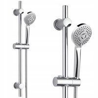 DRĄŻEK REGULOWANY UCHWYT PRYSZNICOWY WĄŻ SŁUCHAWKA PRYSZNICOWA 3 FUNKCYJNA