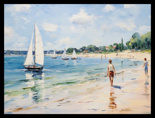 Plakat 40x30cm Życie na Brzegu na Arena.pl