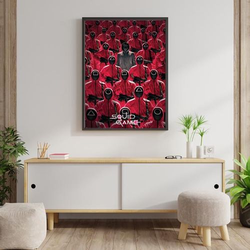 Squid Game Crowd - plakat 61x91,5 cm na Arena.pl