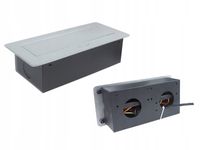 Gniazdko gniazdo chowane wpuszczane w blat Spacetronik 2x ŁADOWARKA USB-A