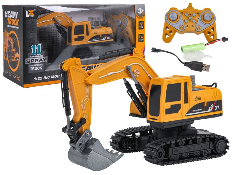 R/C Koparka Metalowe Elementy 1:22 zdjęcie 2