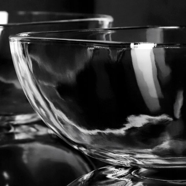 KADAX Salaterka Miska Szklana 16cm Przekąski 2szt zdjęcie 6