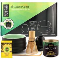 Zestaw Prezentowy Matcha 30g Chasen Chashaku Matchawan Chasentate 7-części
