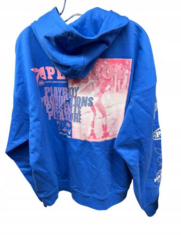 Bluza Playboy niebieska r.L na Arena.pl