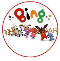 Opłatek na tort KRÓLIK BING Pluszak Postać Króliczek Tekst Gratis