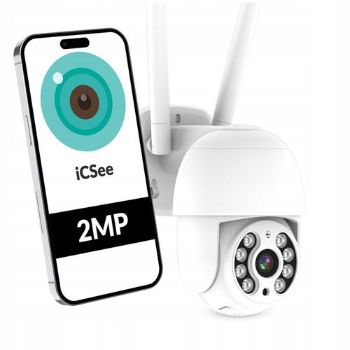 ZEWNĘTRZNA OBROTOWA KAMERA BLOW WIFI IP 2MP FullHD AUDIO IP66 ICSEE SMART na Arena.pl