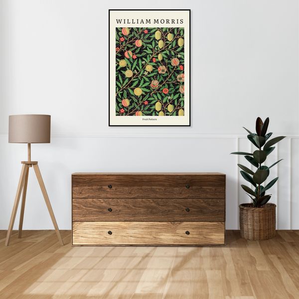 Obraz 50x70cm Design Fruit Pattern, Morris Vintage do Salonu zdjęcie 2