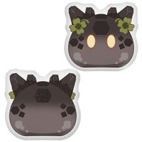 Poduszka Chibi Genshin Impact - Geo Slime