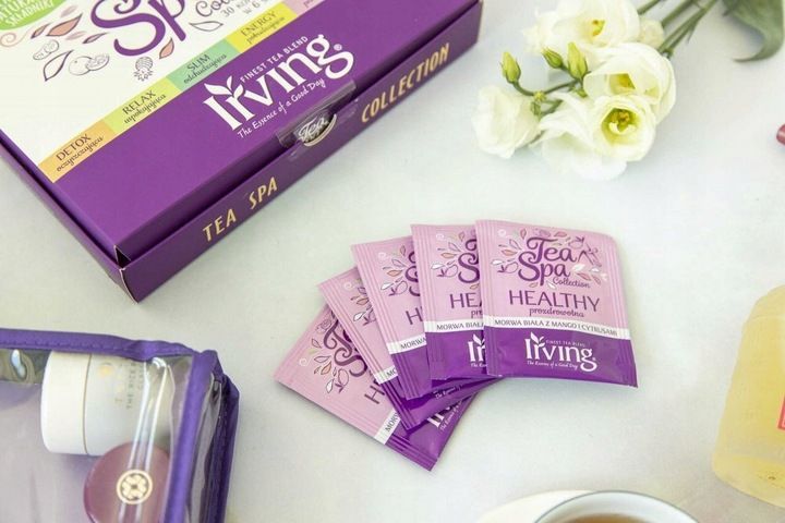 Zestaw herbat w kopertach Irving Tea SPA 30szt x6 zdjęcie 14