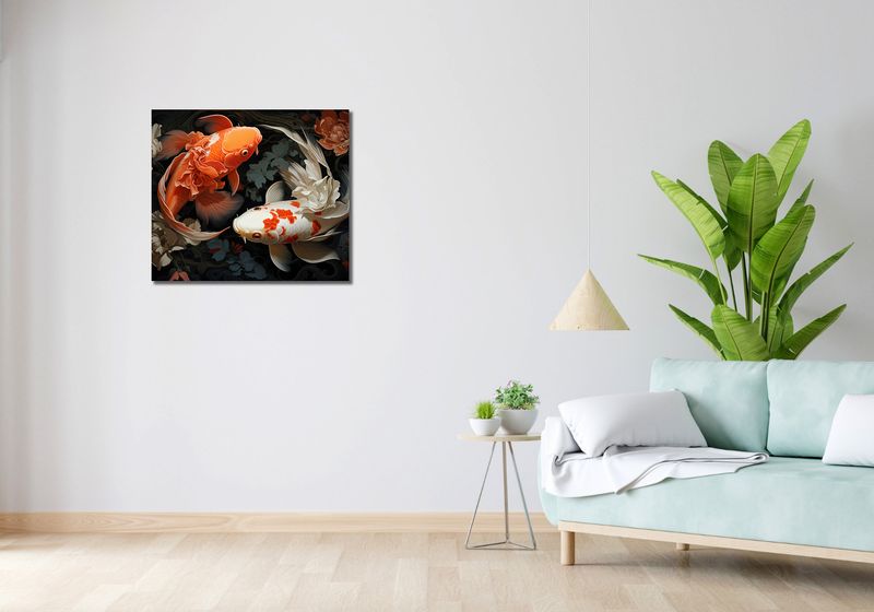 Obraz 70x60cm Harmonijny Taniec zdjęcie 2