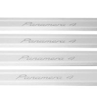 Listwa progowa PORSCHE PANAMERA 971 PANAMERA 4 Stal nierdzewna 304 mat 4szt