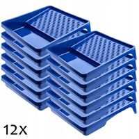 KUWETA MALARSKA NA WAŁEK FARBA 320MM NIEBIESKA x12