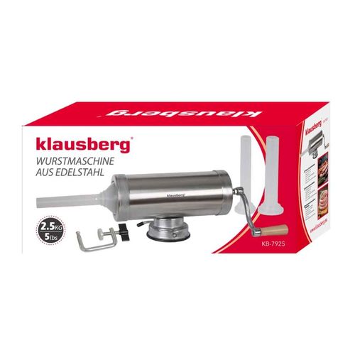ręczna nadziewarka do kiełbasy 2,5kg klausberg kb-7925 na Arena.pl