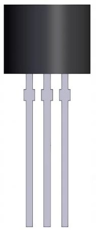 DS18B20 cyfrowy czujnik temperatury 18B20 THT zdjęcie 1