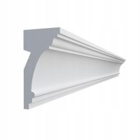 Listwa karniszowa LED 2m DLO22 12cm x 6cm maskownica osłona szyny ozdobna