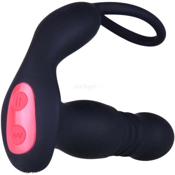 Wibrator Analny, Masażer Prostaty Posuwisty, Ruch Przód Tył, Pilot zdjęcie 4