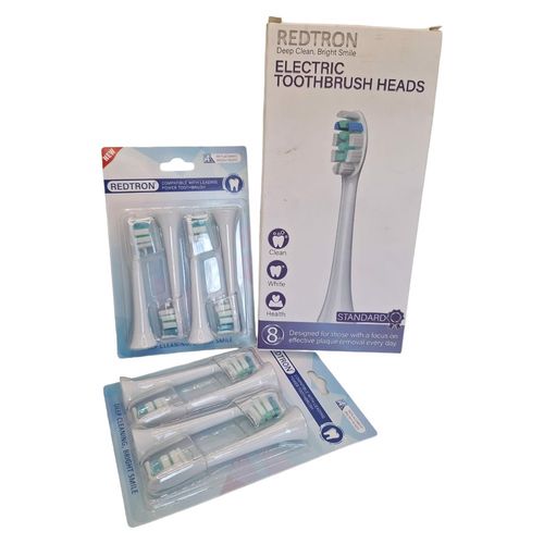 8 końcówek do szczoteczki Philips REDTRON biały na Arena.pl