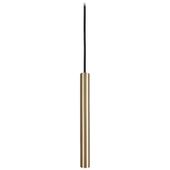 LAMPA wisząca LASER 8798 Nowodvorski metalowa OPRAWA tuba ZWIS mosiądz czarna