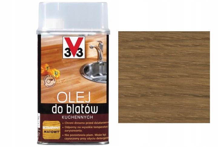 V33 OLEJ DO BLATÓW KUCHENNYCH 0.5L zdjęcie 7