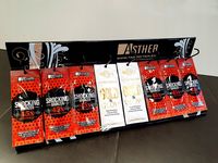 STOJAK EKSPOZYTOR NA SASZETKI - 8 POZYCJI