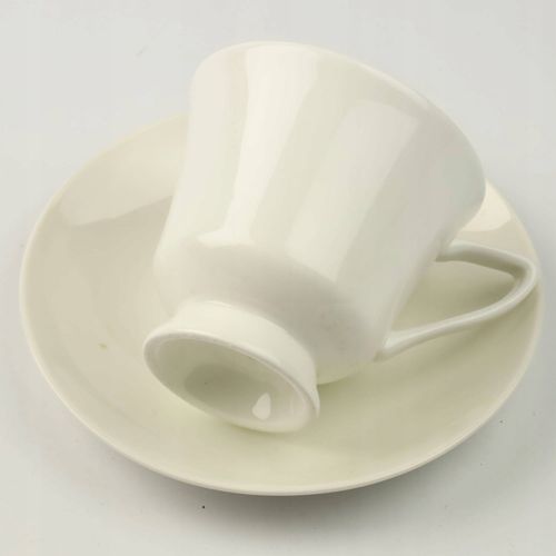 ZESTAW NA PREZENT FILIŻANEK 220 ML Z TALERZYKAMI PORCELANA DO KAWY HERBATY na Arena.pl